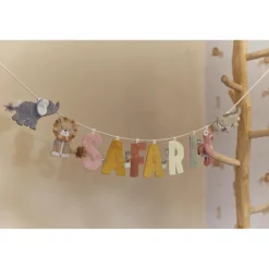Little Dutch Pendentif Crocodile en tissu Safari Friends