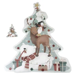 Little Dutch                    Puzzle de Noël en bois FSC