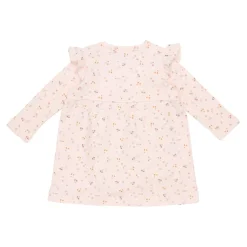 Little Dutch Robe manches longues à volants Little Pink Flowers 18 mois