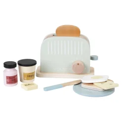 Little Dutch Set de grille-pain en bois FSC Multicolore