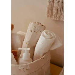 Little Dutch Set de 2 langes en gaze de coton Little Goose 70x70 cm