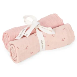 Little Dutch                    Set de 2 langes en gaze de coton      Pure Blossom             70x70 cm