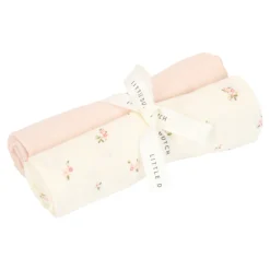 Little Dutch                    Set de 2 langes en gaze de coton     Fairy Floral             70x70 cm