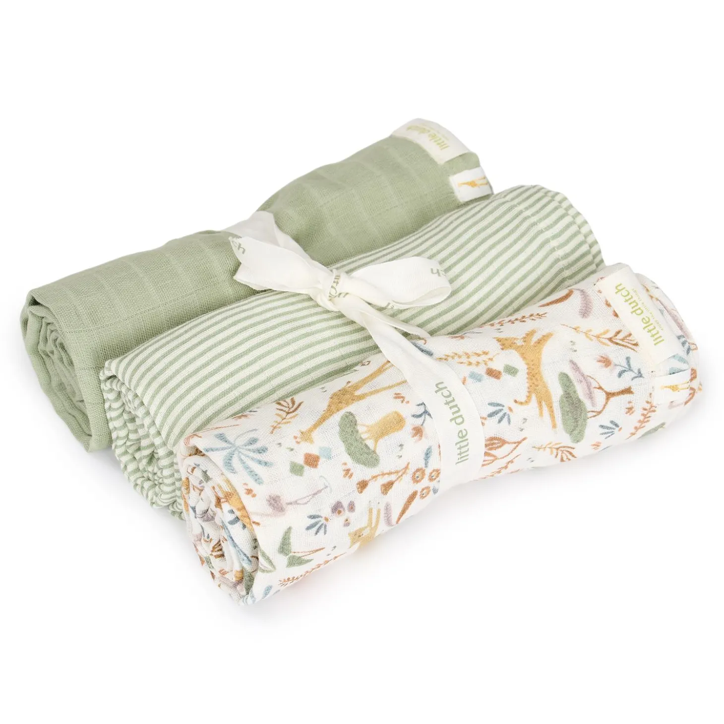 Little Dutch Set de 3 langes Safari Wonders 70x70 cm
