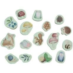 Little Dutch                    Stickers de bain en mousse     Forest Friends