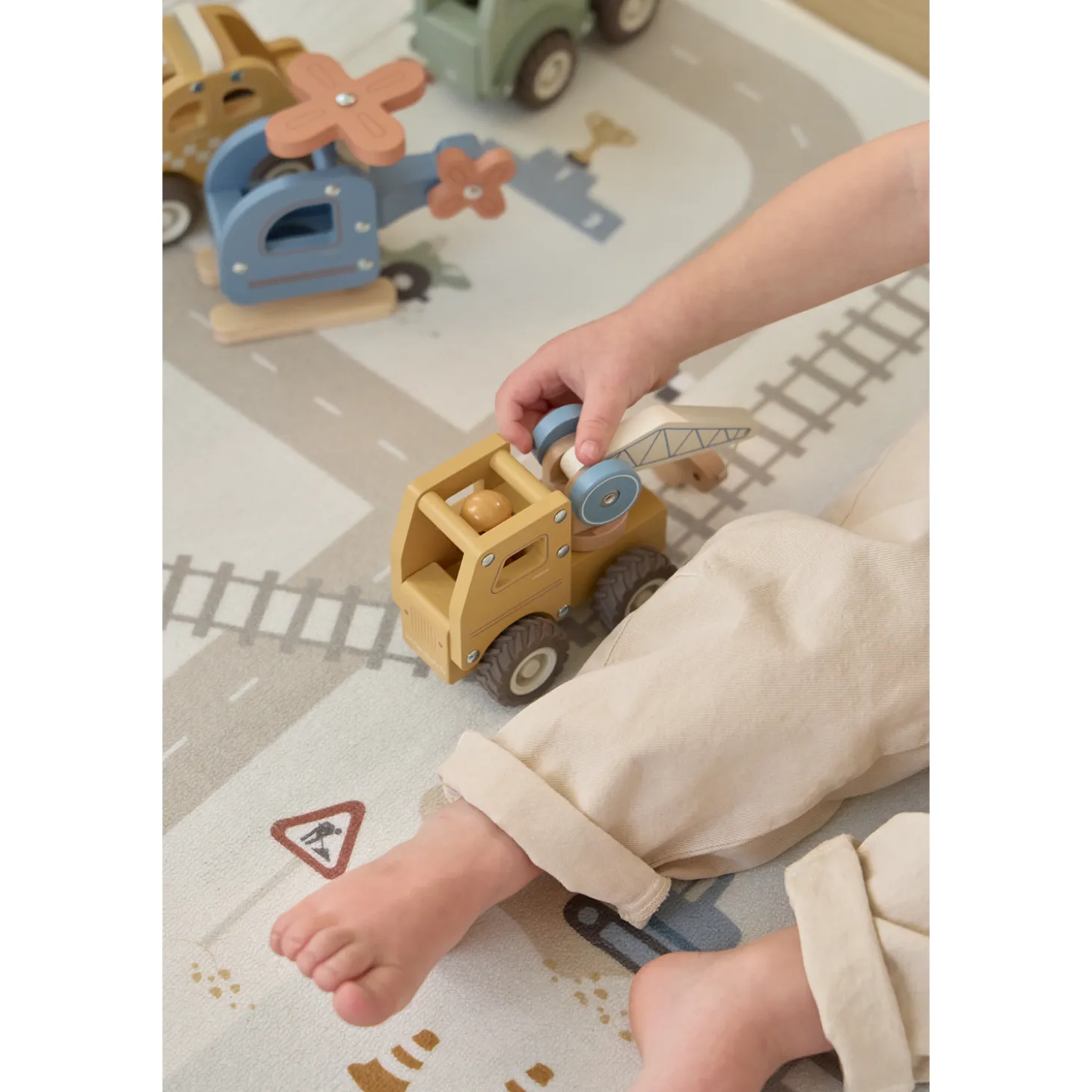 Little Dutch Tapis circuit de voiture Multicolore
