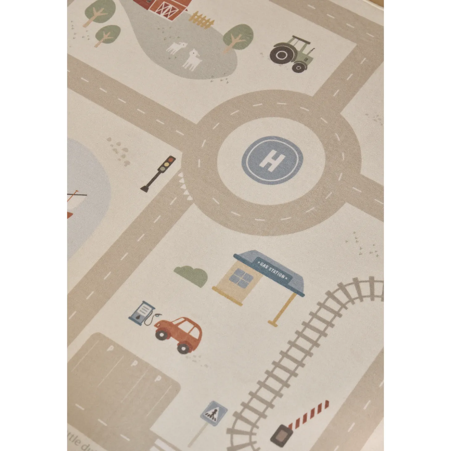 Little Dutch Tapis circuit de voiture Multicolore