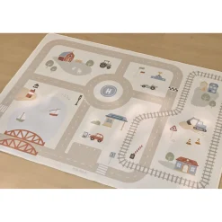 Little Dutch Tapis circuit de voiture Multicolore