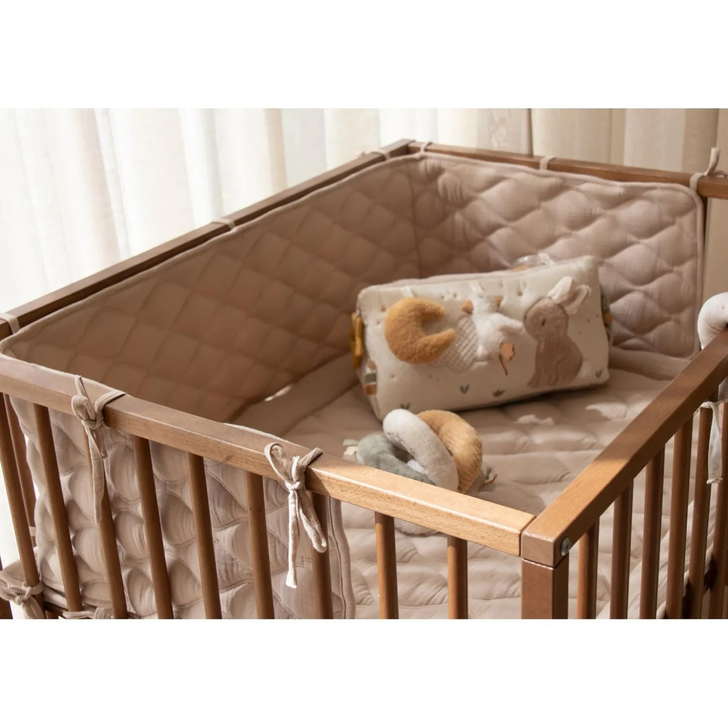 Little Dutch Tapis de parc Pure Soft Beige 80x100 cm