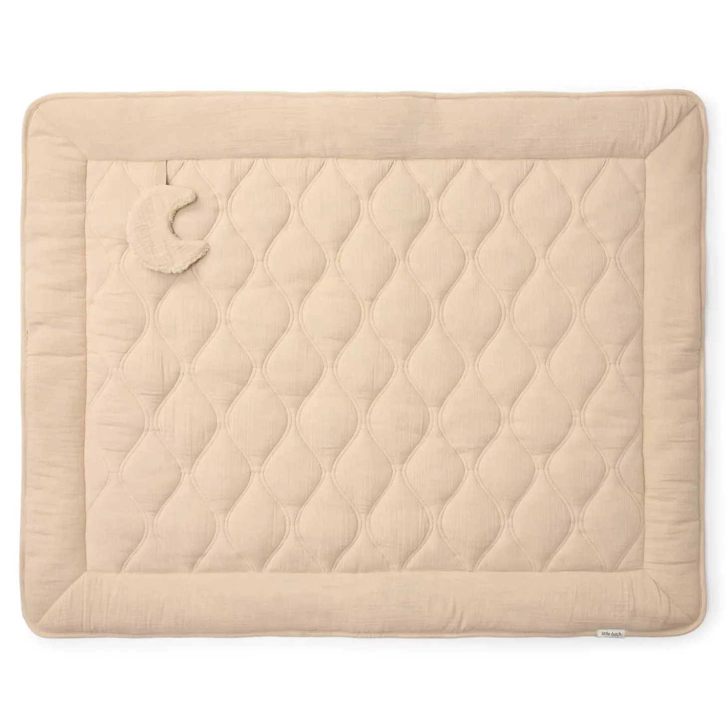 Little Dutch Tapis de parc Pure Soft Beige 80x100 cm