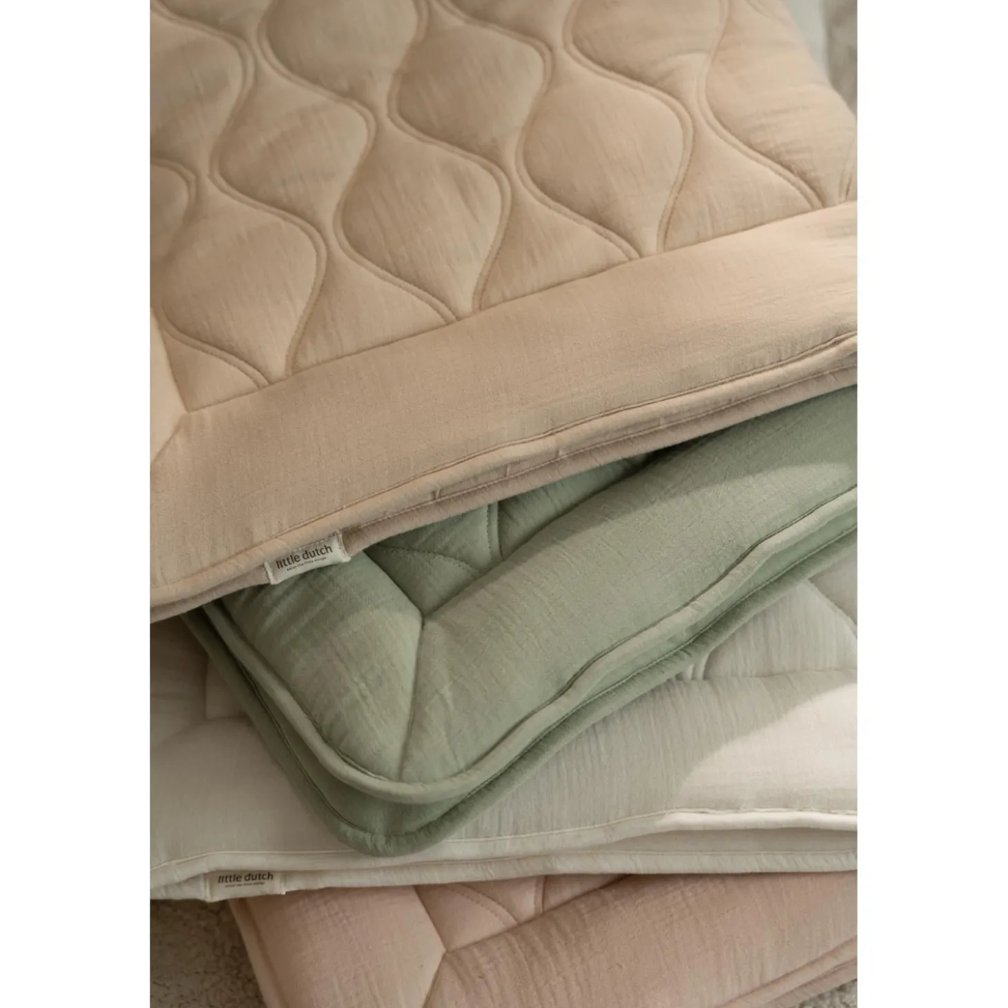Little Dutch Tapis de parc Pure Soft White 80x100 cm