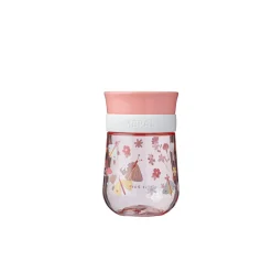 Little Dutch Tasse d’apprentissage 360° mio - Flowers & Butterflies Rose 300 ml