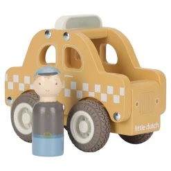 Little Dutch Taxi en bois FSC Multicolore