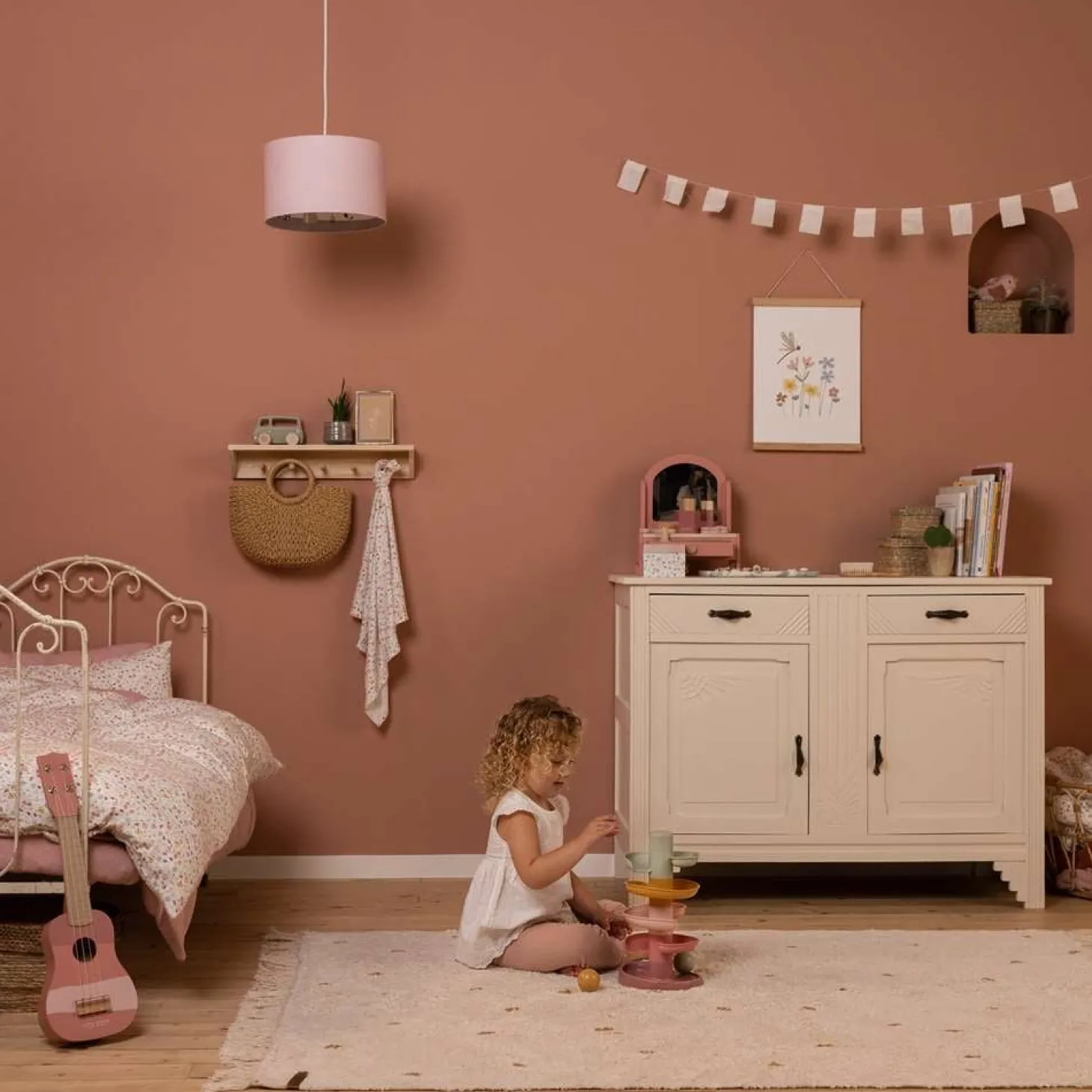 Little Dutch Tour en spirale Rose