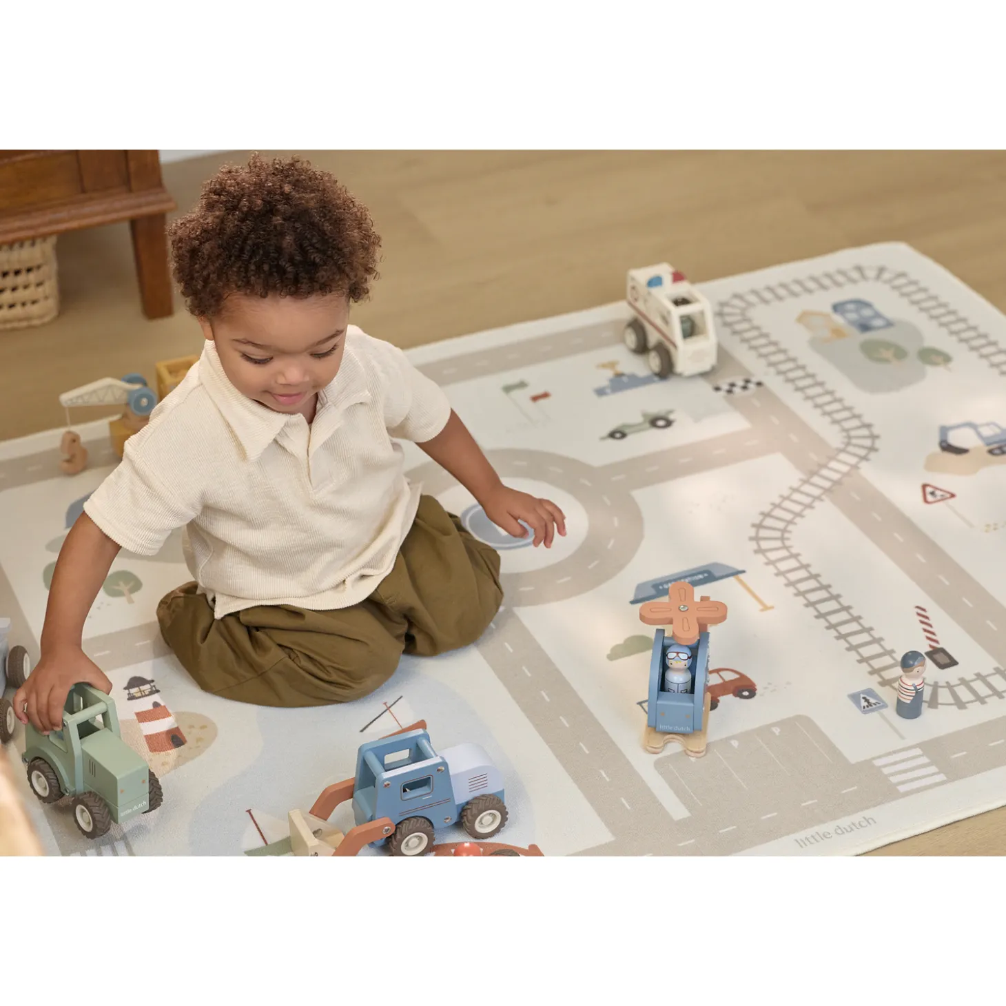 Little Dutch Tracteur avec figurine Multicolore