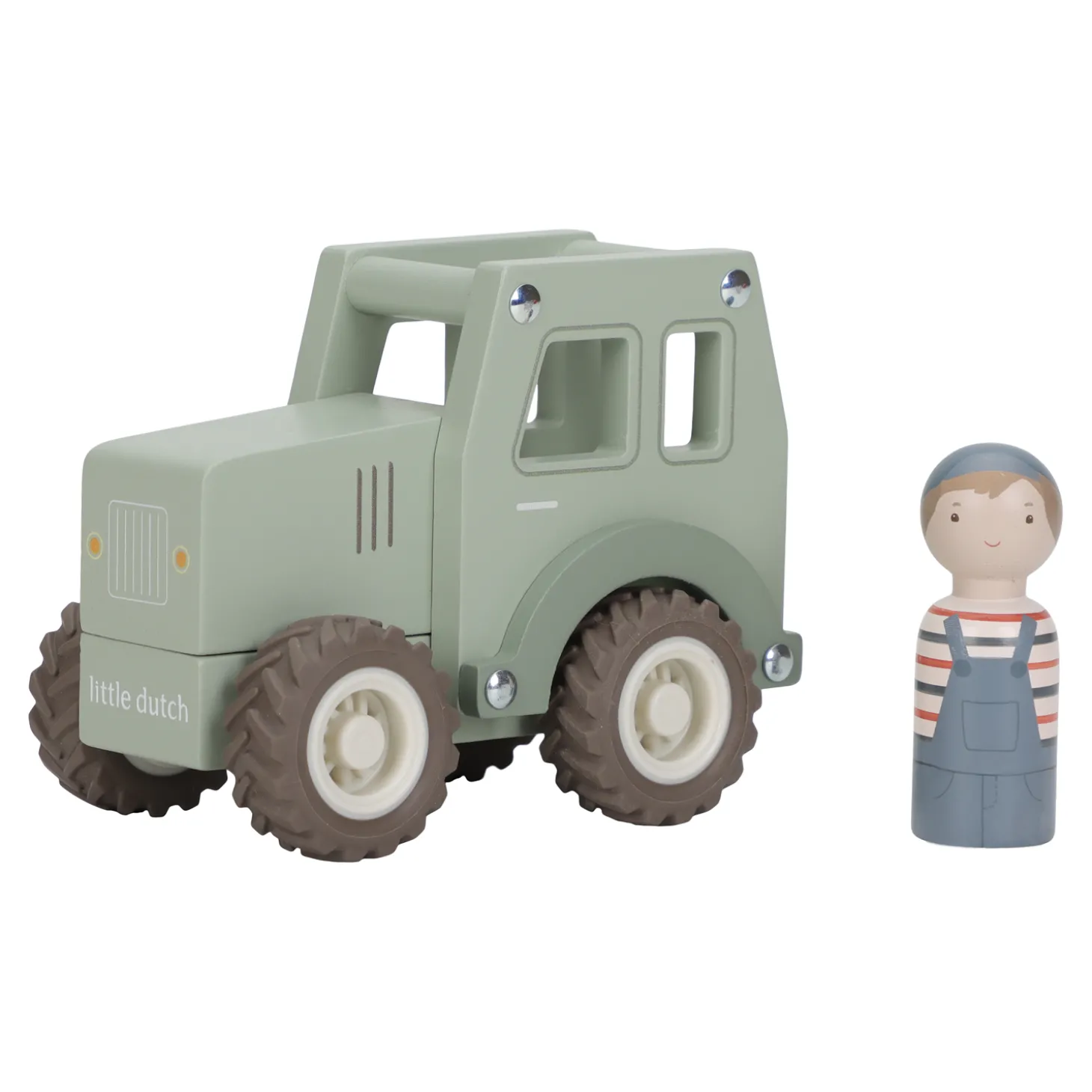 Little Dutch Tracteur avec figurine Multicolore