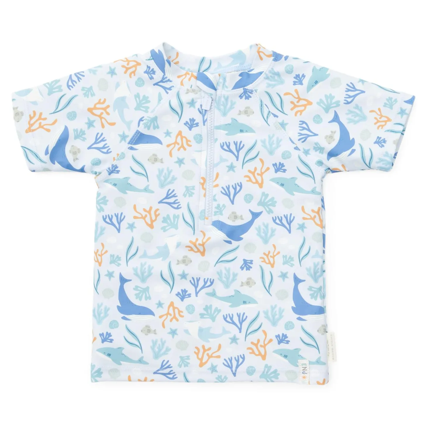 Little Dutch T-shirt de bain manches courtes Ocean Dreams Blue
