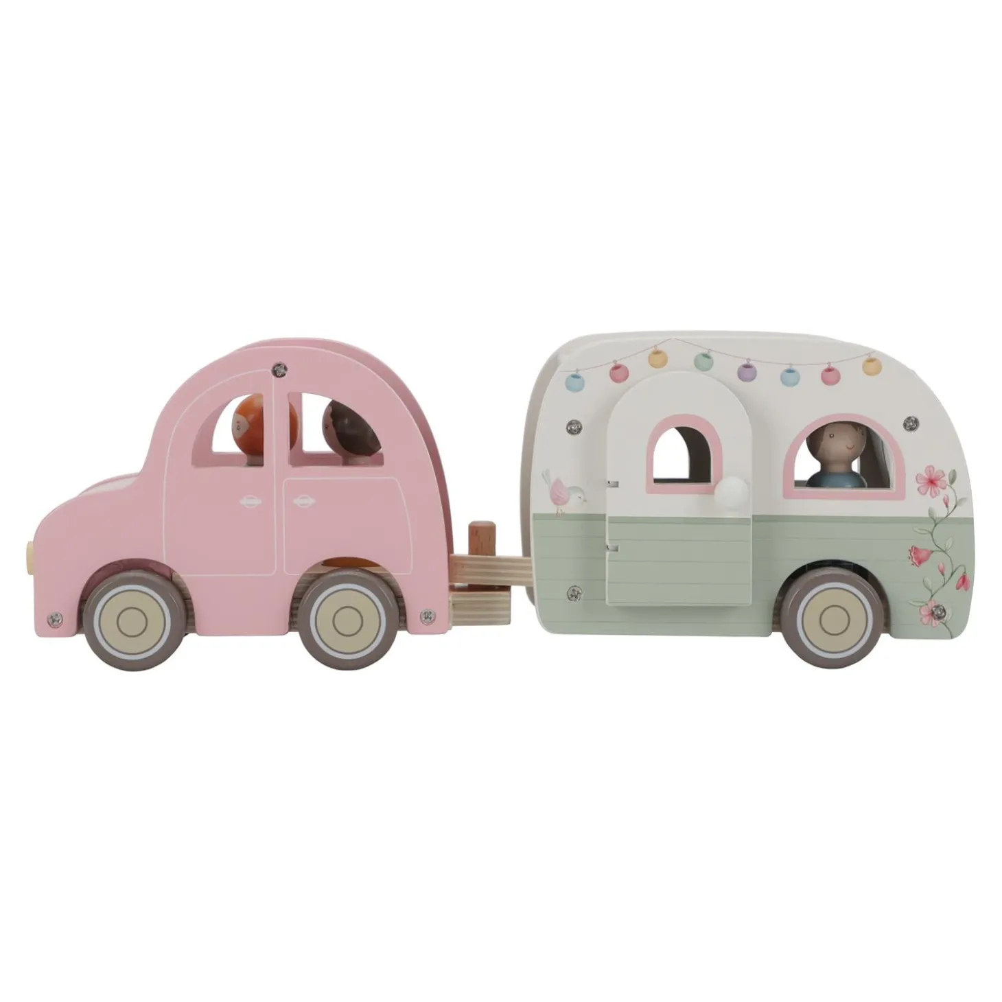 Little Dutch Voiture avec caravane Multicolore