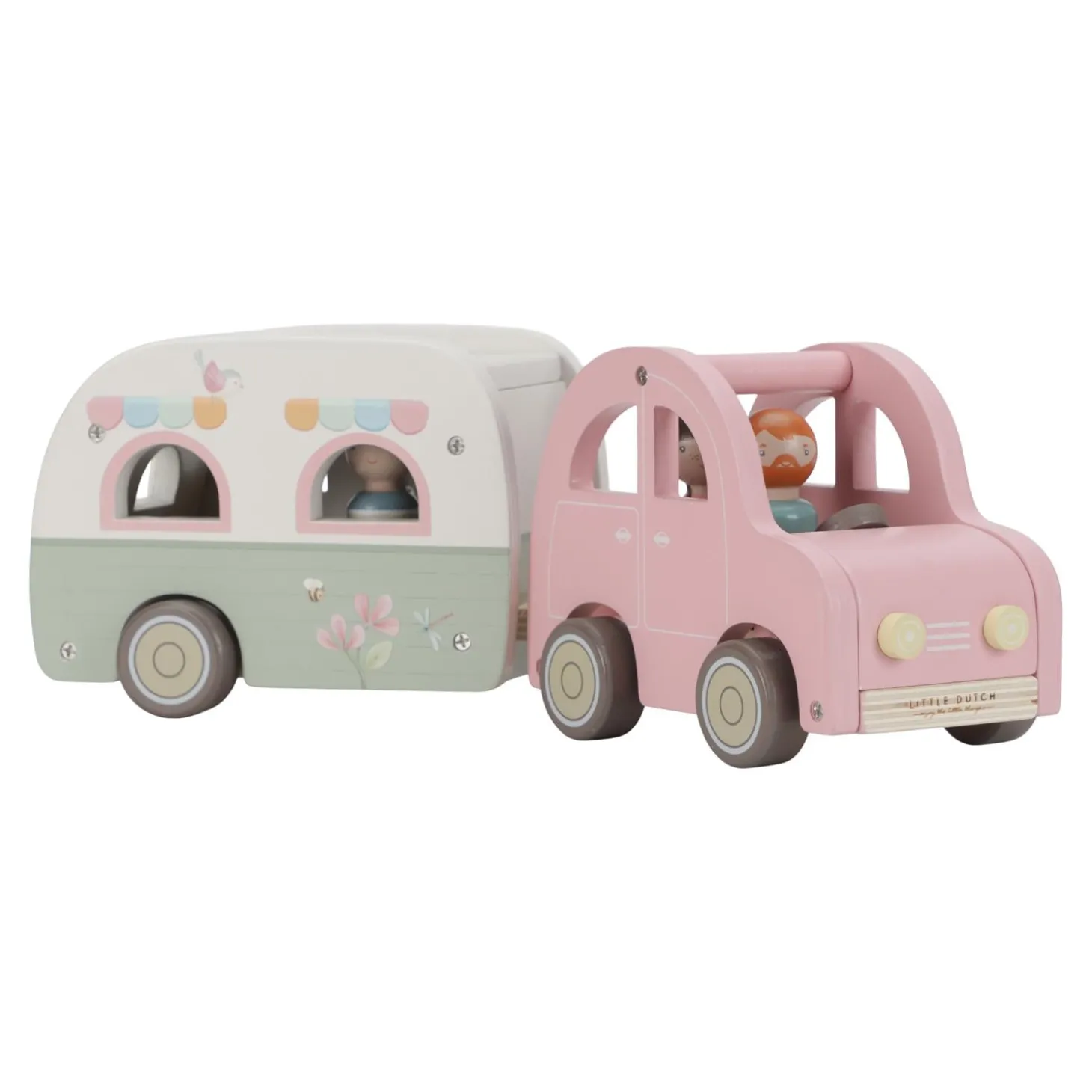 Little Dutch Voiture avec caravane Multicolore