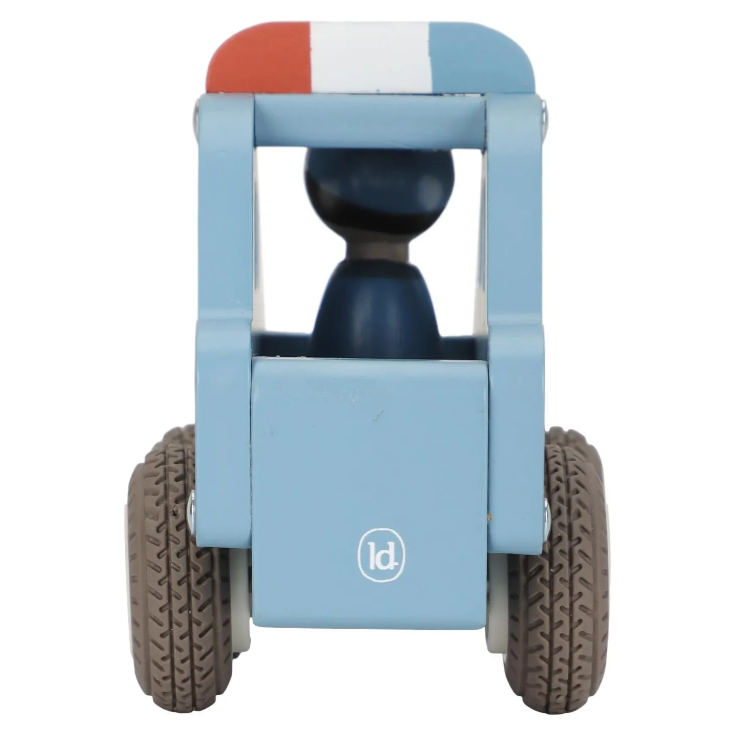 Little Dutch Voiture de police en bois FSC Multicolore