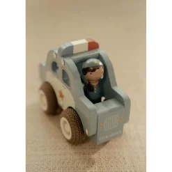 Little Dutch Voiture de police en bois FSC Multicolore