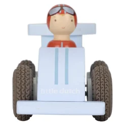 Little Dutch                    Voitures de course en bois FSC     Multicolore