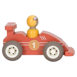 Little Dutch                    Voitures de course en bois FSC     Multicolore