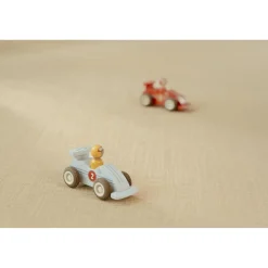 Little Dutch                    Voitures de course en bois FSC     Multicolore