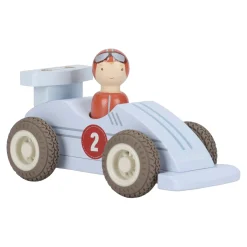 Little Dutch                    Voitures de course en bois FSC     Multicolore