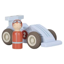 Little Dutch                    Voitures de course en bois FSC     Multicolore