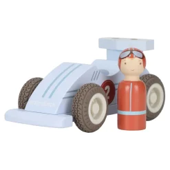 Little Dutch                    Voitures de course en bois FSC     Multicolore