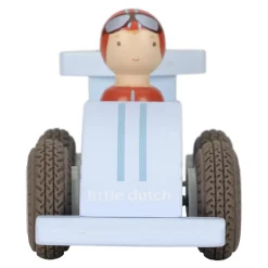 Little Dutch                    Voitures de course en bois FSC     Multicolore