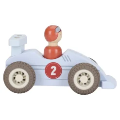 Little Dutch                    Voitures de course en bois FSC     Multicolore