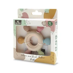 Lorelli                    Anneau de dentition silicone Gouvernail    Hêtre beige