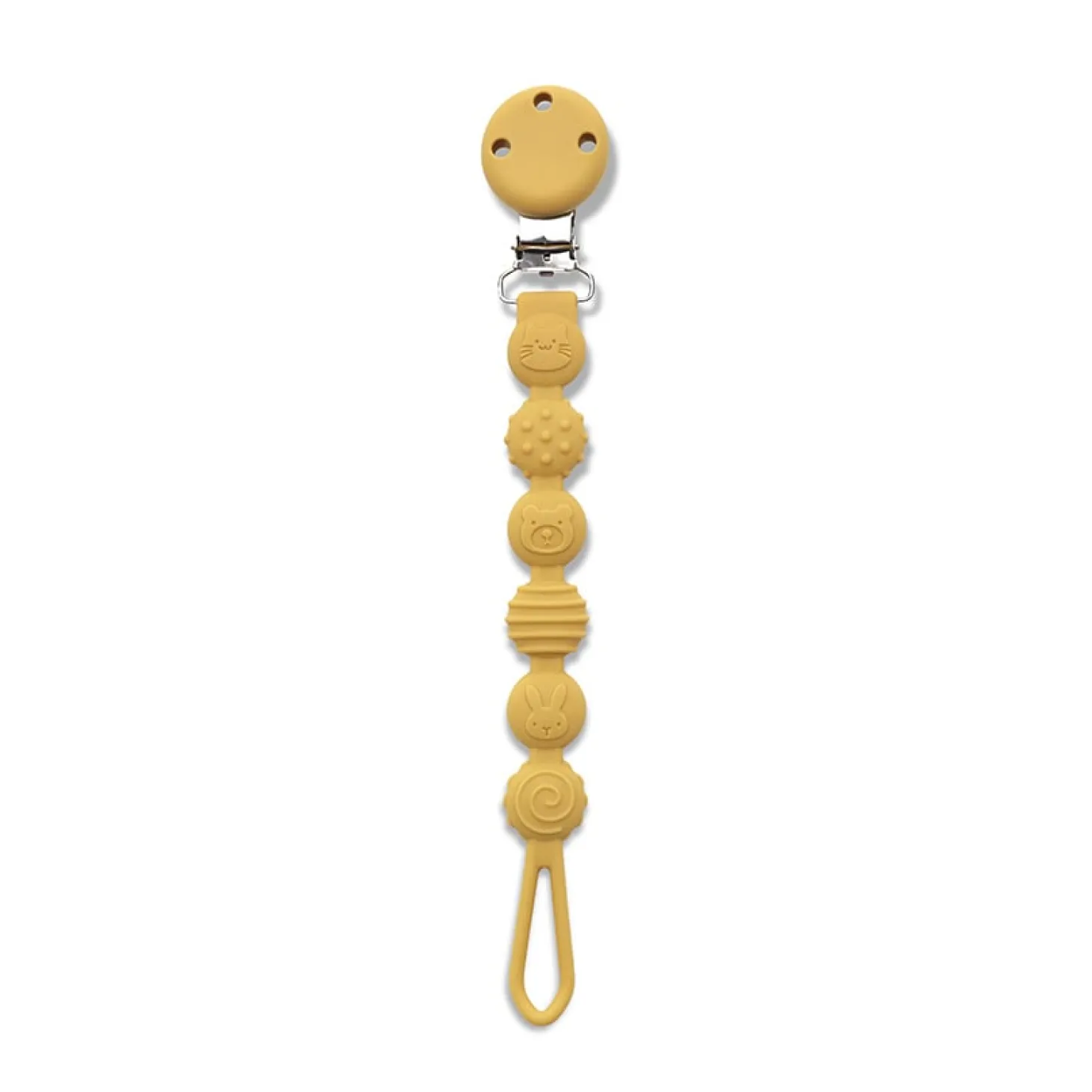 Lorelli Attache Sucette Silicone Jaune