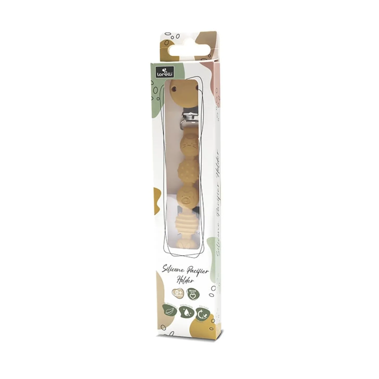 Lorelli Attache Sucette Silicone Jaune