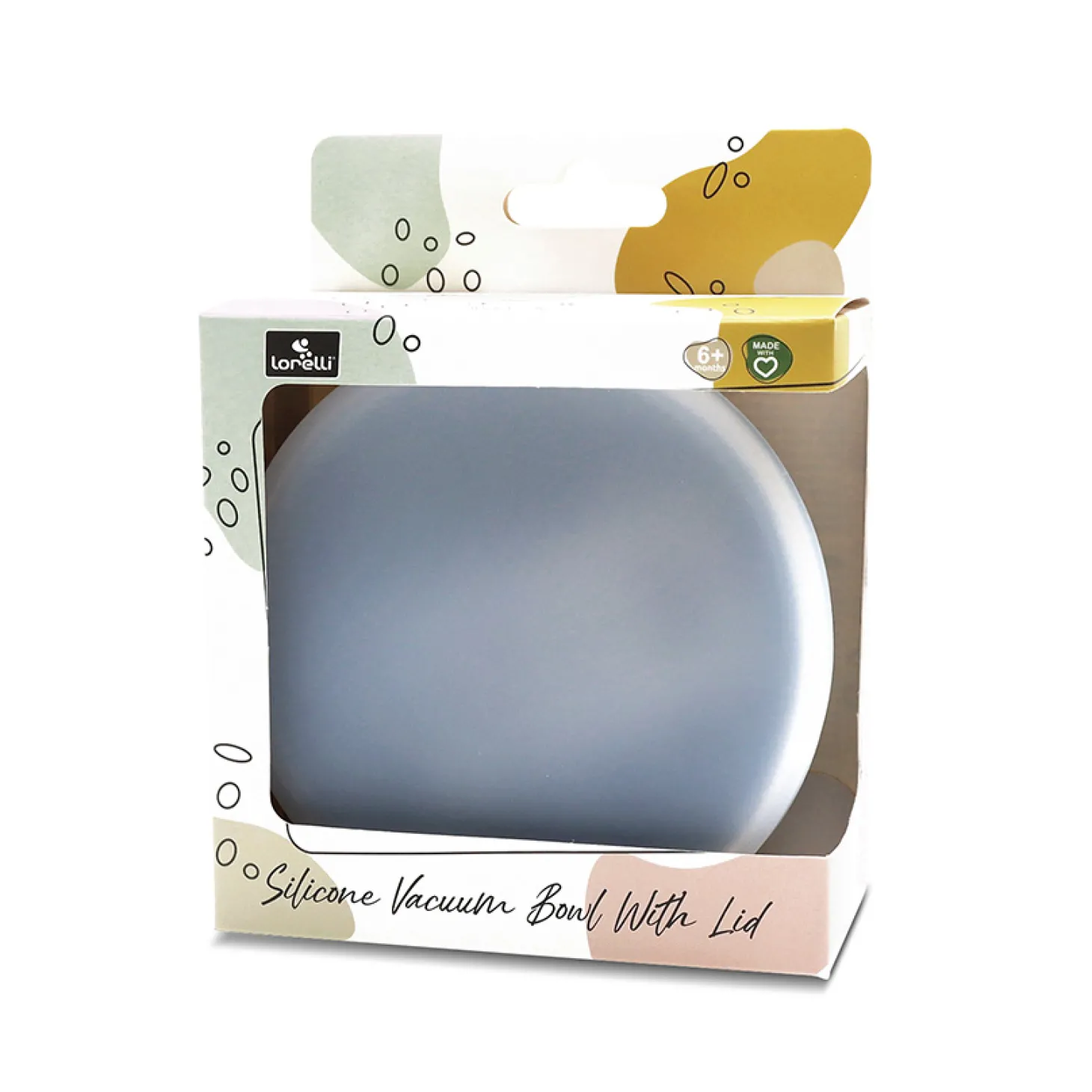Lorelli Bol Ventouse + Couvercle Gris