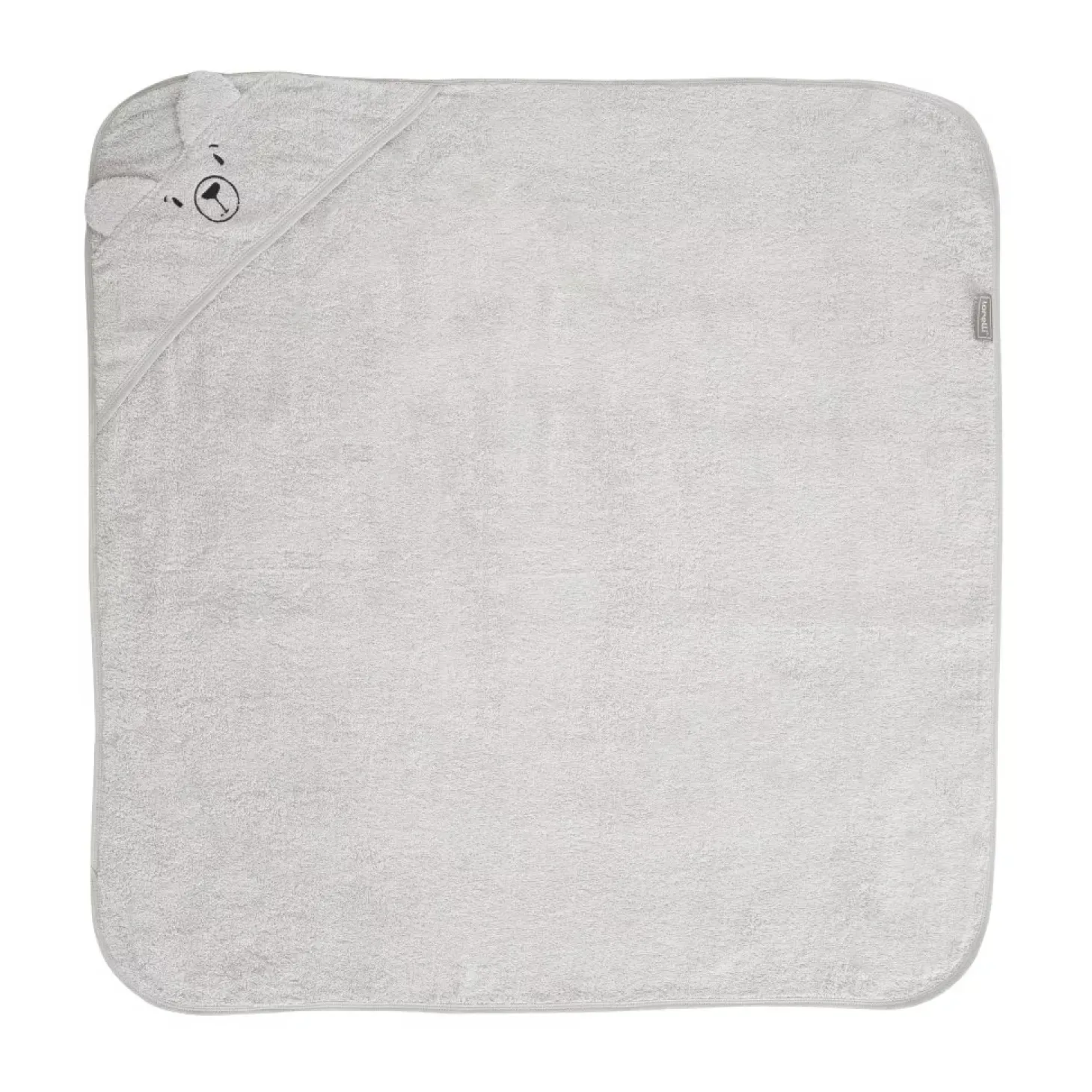 Lorelli Cape de Bain Avec Broderie Gris 92 x 90 cm