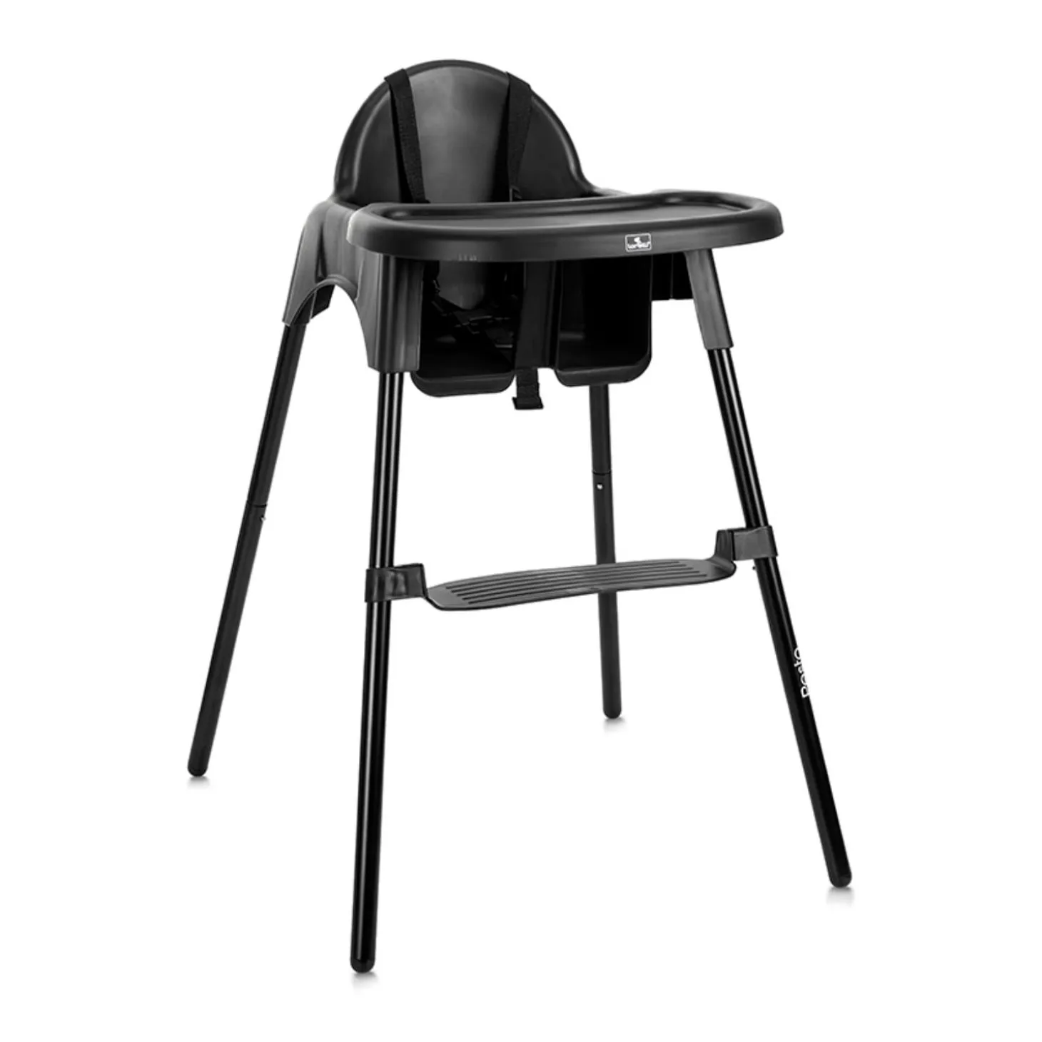 Lorelli Chaise Haute Pesto Noir