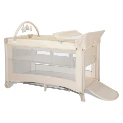 Lorelli Lit Parapluie Torino 2Hauteurs + Accessoires Beige