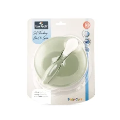 Lorelli                    Set bol et cuillère    Vert