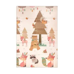 Lorelli Tapis de Jeu Thermique Reversible Pliable Home & Stars 120 - 180 cm
