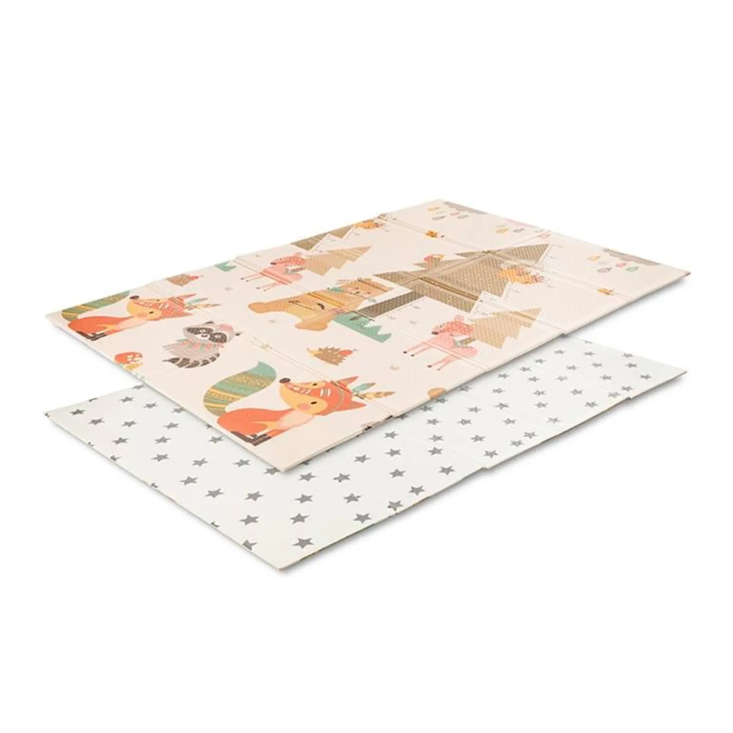 Lorelli Tapis de Jeu Thermique Reversible Pliable Home & Stars 120 - 180 cm