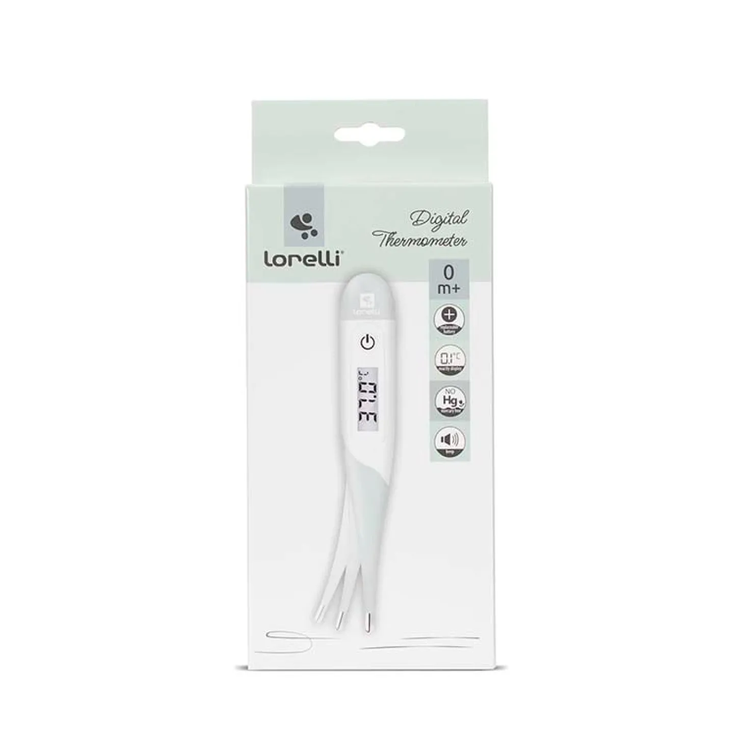 Lorelli Thermomètre digital Blanc/Bleu