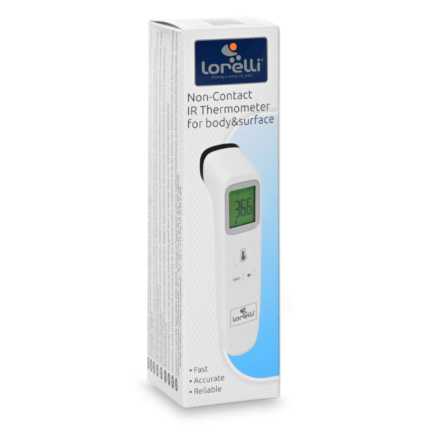 Lorelli Thermomètre sans contact Blanc