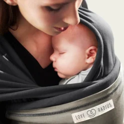 Love Radius by JPMBB                    Echarpe de portage L'Originale    Anthracite/Olive