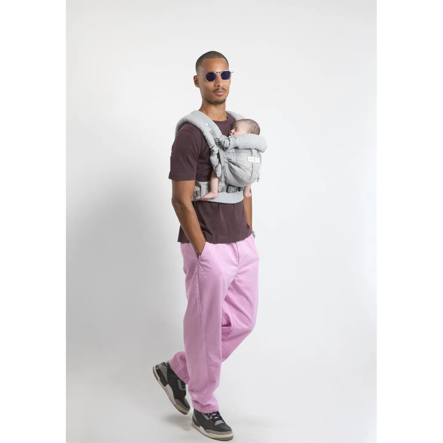 Love Radius by JPMBB Porte-bébé PhysioCarrier 2 Gris 0-36 mois