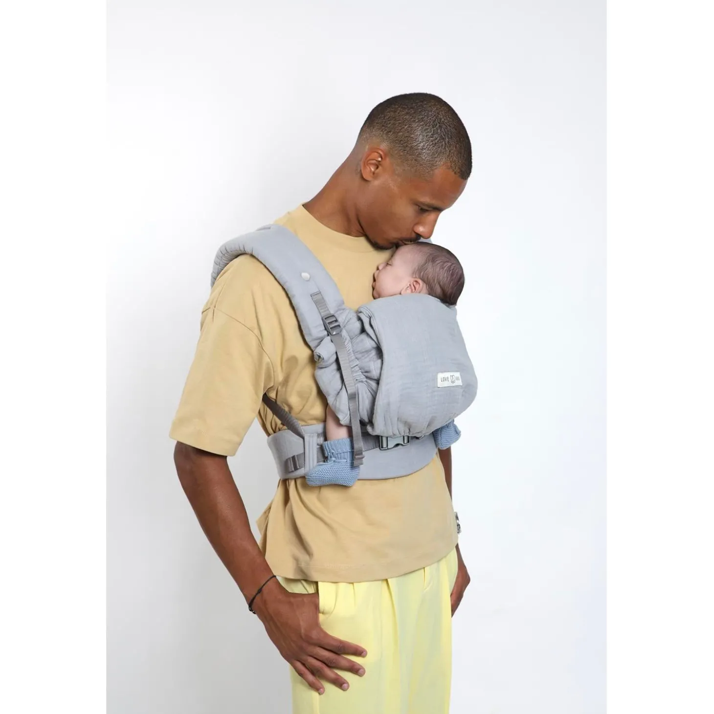 Love Radius by JPMBB Porte-bébé PhysioCarrier 2 Gris 0-36 mois