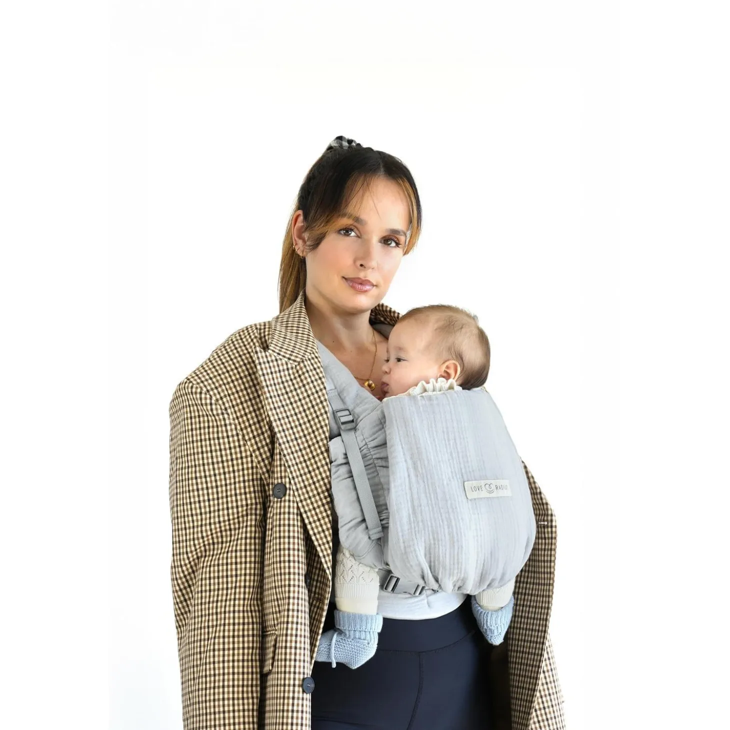 Love Radius by JPMBB Porte-bébé PhysioCarrier 2 Gris 0-36 mois