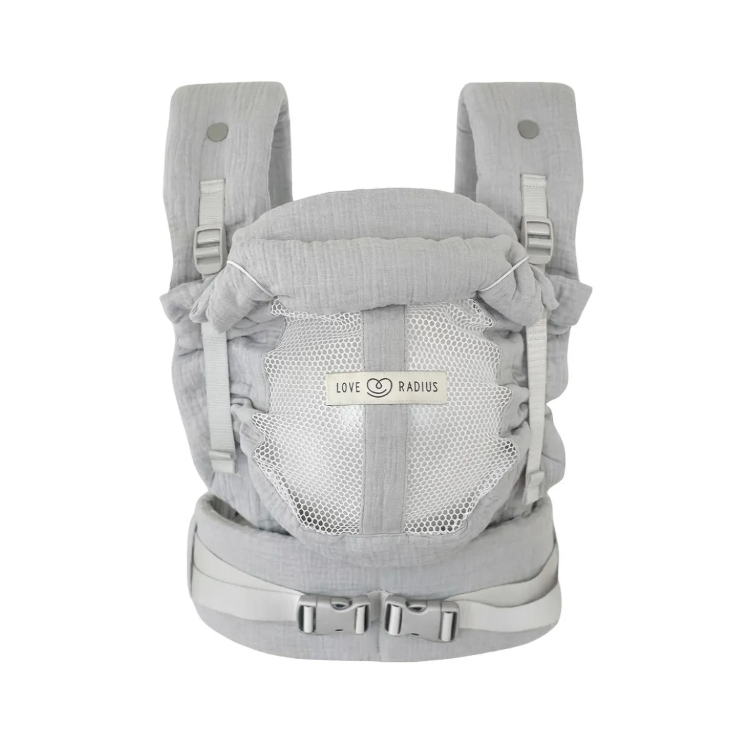 Love Radius by JPMBB Porte-bébé PhysioCarrier 2 Gris 0-36 mois
